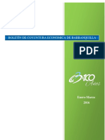Boletín de Coyuntura Económica de Barranquilla (Enero-marzo de 2016) (Cámara de Comercio de Barranquilla)