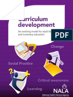 Curriculum Development - An Evolving Model For Adult Literacy and Numeracy Education - 0