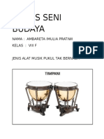 Tugas Seni Budaya