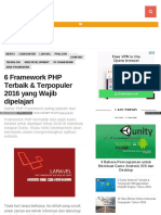 WWW Ngehh Id 2016 03 Framework PHP Terbaik Terpopuler Indone