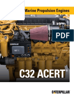 Cat C32 ACERT Marine Engine