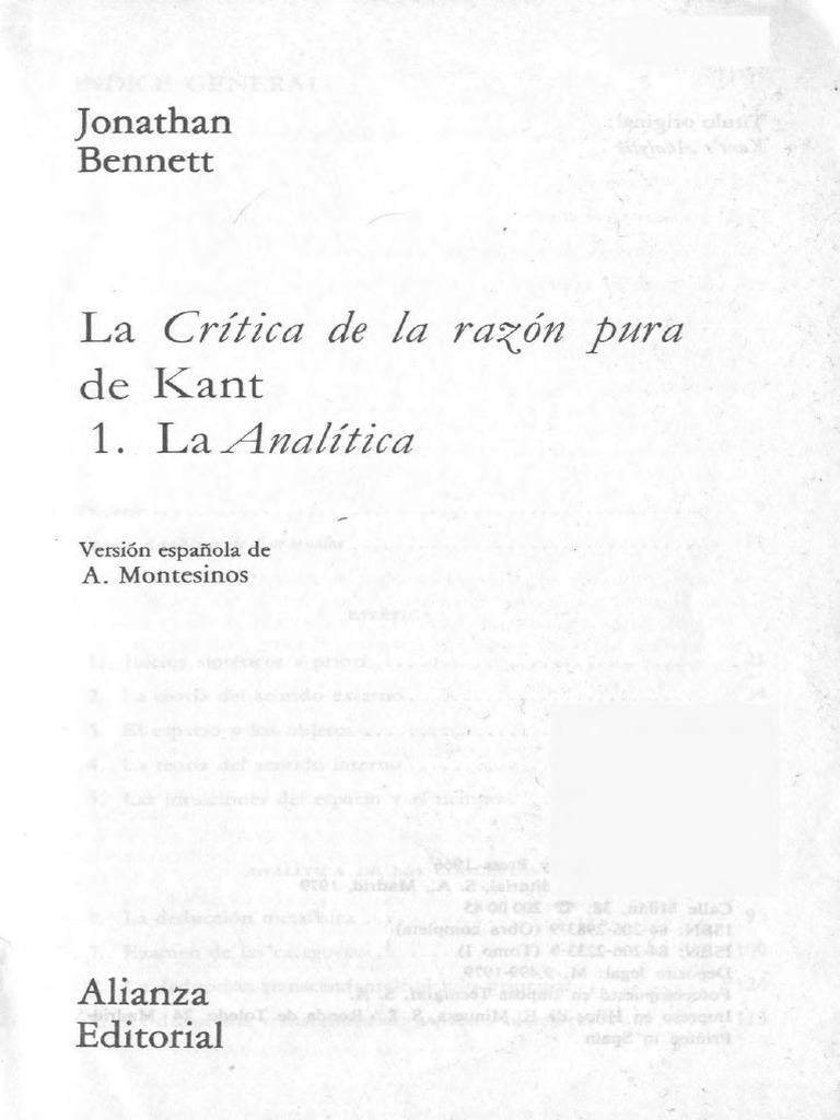 Critica Razon Pura Pdf