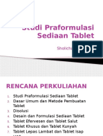 1.studi Praformulasi Sediaan Tablet