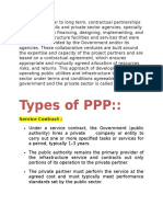 PPPs Broadly Refer To Long Term