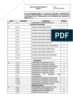 Relación de Documentos Anexo 2