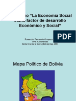 Economia Social - Bolivia