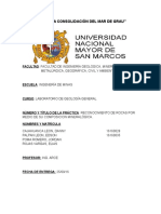 Reconocimiento de Rocas Por Su Composicion de Minerles