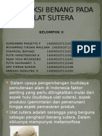 Produksi Benang Pada Ulat Sutera