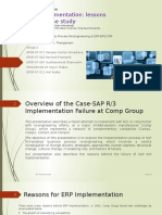 ERP Case Analysis Group 2