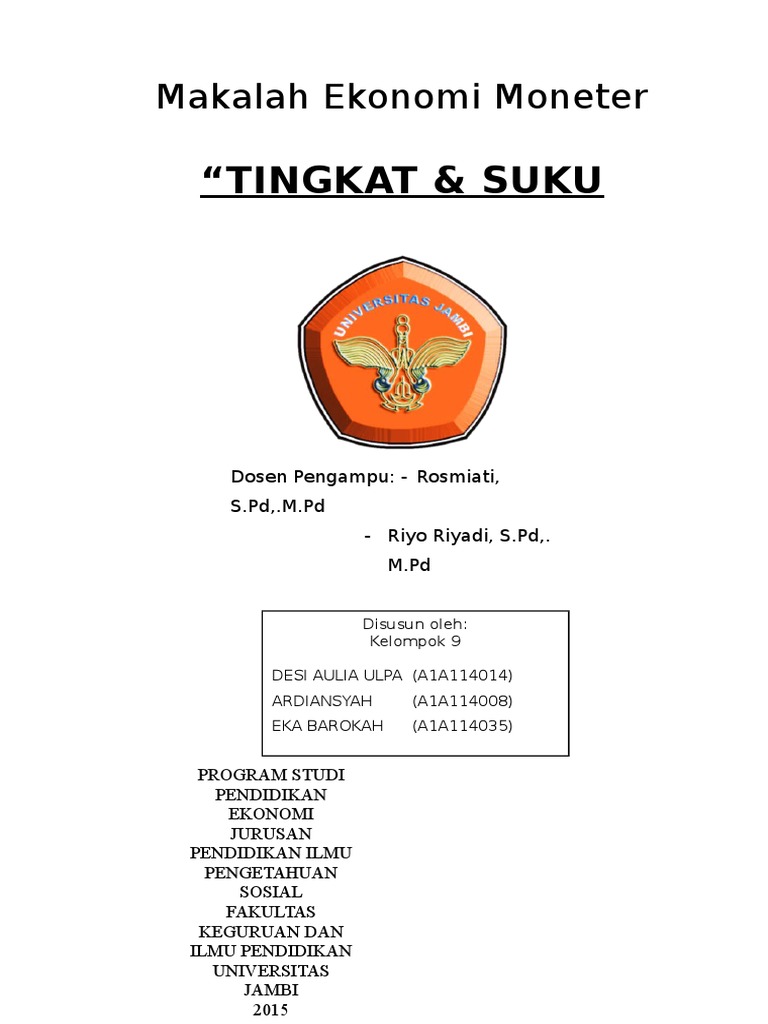 Makalah Suku Bunga Pdf