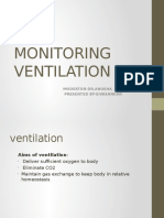 Monitoring Ventilation