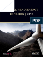 Global Wind Energy Outlook 2016