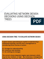 Kuliah Evaluating Network Design Decisions Using Decision Trees