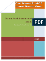 Download 320587616 Nama Bayi Perempuan Islam Modern 2017 by Mardahleni SN328250535 doc pdf