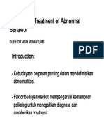 Psikologi Dan Budaya Slide Culture and Treatment of Abnormal Behavior