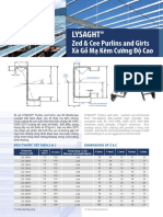 Zed & Cee Purlins and Girts