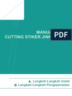 Buku Panduan Petunjuk Penggunaan Mesin Cutting Sticker JINKA 451 XL