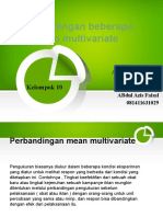 Perbandingan Beberapa Mean Multivariat (Kelompok 10) - 1