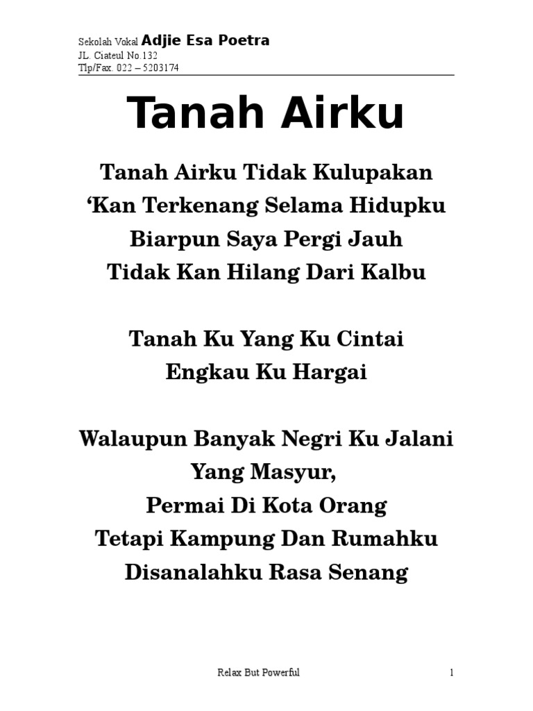 Lirik Indonesia