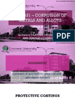 Corrosion Class Coating Slide