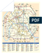 Paris Bus Map