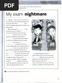 Revision of All Past Tenses 