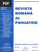 Revista Romana de Psihiatrie