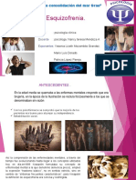 Diapositiva Clinica Esquizofrenia