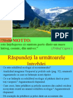 Prezentare Habitatul Și Nișa Ecologică