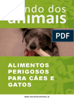 Alimentos Perigosos Para Cães e Gatos 