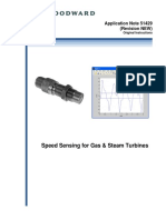 Speed Sensing For Gas & Steam Turbines: Application Note 51429 (Revision NEW)