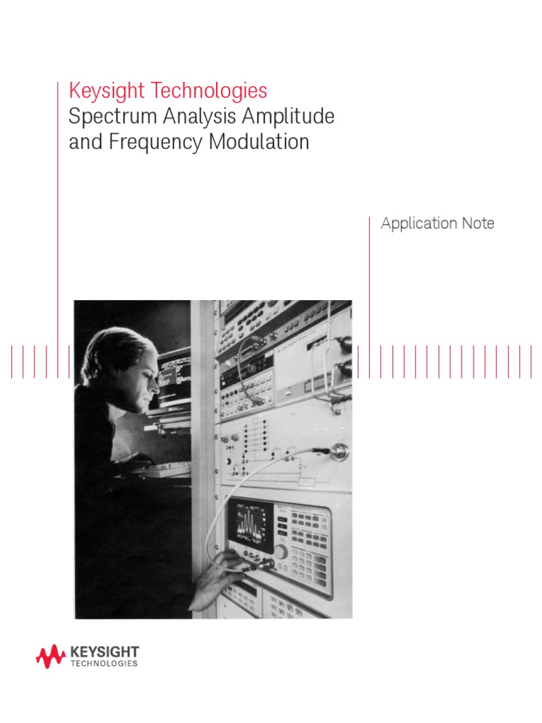Spectrum Analysis Basics Frequency Modulation Bandwidth (Signal