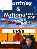 Countries Nationalities PDF