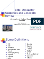 Fundamental Dosimetry Quantities and Concepts: Review: Introduction To Medical Physics III: Therapy