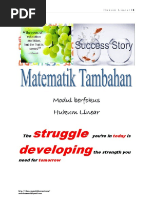 Modul 13 Hukum Linear Pdf