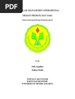 Desain Produk Dan Jasa Kelompok 4 Manajemen Operasi