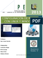 Redes ConexionRedes Windows y Lynux