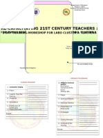 Re-Capacitating 21St Century Teachers:: 2-Day Training-Workshop For Labo Cluster A Teachers