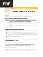 Coding + General Science: Lesson Plan