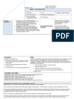 X X X X: Stage 1: Curriculum Links