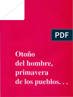 Otono Del Hombre Primavera de Los Pueblos PDF