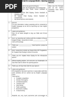 Script For The Opening Ceremony Of English Week