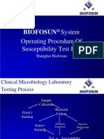 BIOFOSUN®Operating Procedure of Susceptibility Test Panel