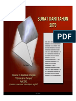 Surat Dari Teman Di Tahun 2070