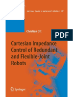 Cartesian Impedance Control of Redundant and Flexible Joint Robot