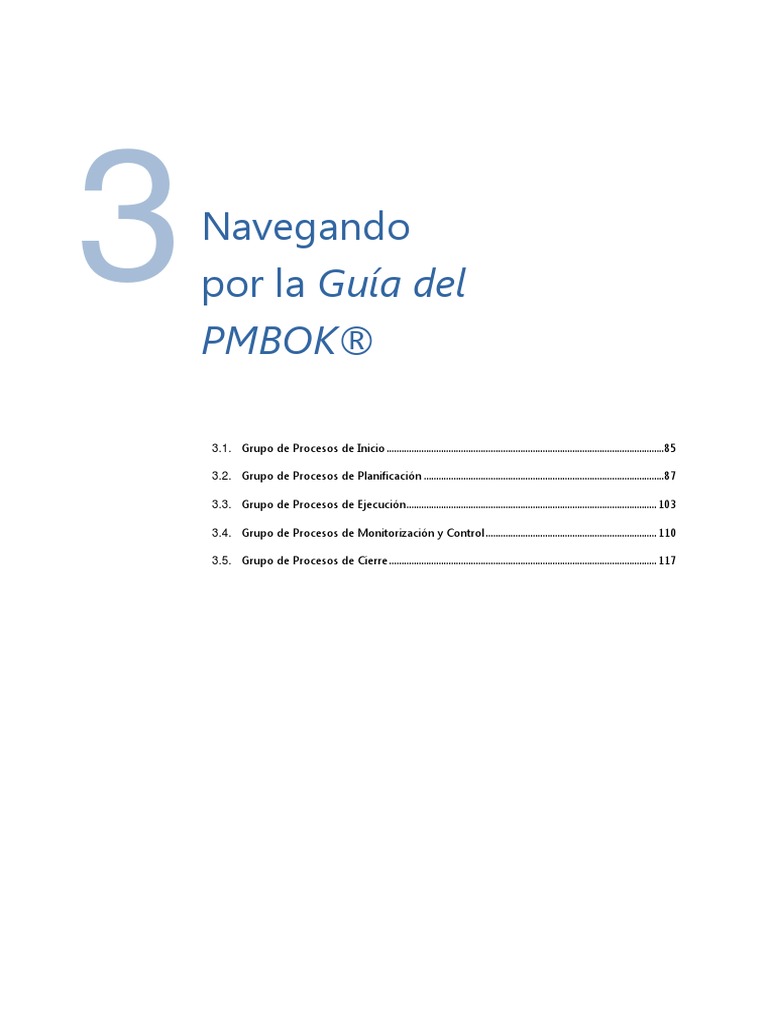 Navegando Por La Guía Del PMBOK PDF | PDF | Calidad (comercial ...