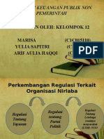 Regulasi Keuangan Publik Non Pemerintah