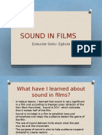 Sound in Films