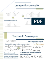 Amostragem e Reconstrução de Sinais