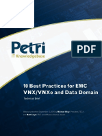 Best Practices Managing EMC VNX_VNXe and Data Domains